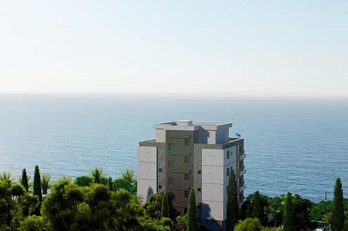 Luxury 4-Story Complex with a Pool and Panoramic Sea View
